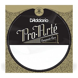 D'Addario J4404C Pro-Arte Composite Pojedyncza struna do gitary klasycznej, Extra-Hard Tension, czwarta struna 1/1