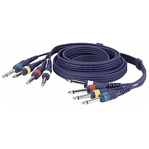DAP FL20 - Kabel 4 mono Jack > 4 mono Jack 3 m 1/1