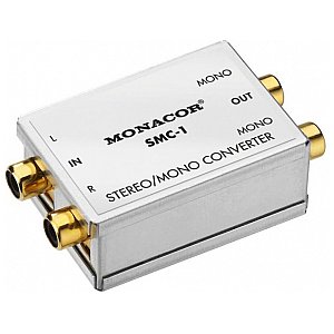 MONACOR SMC-1 Konwerter stereo/mono 1/1