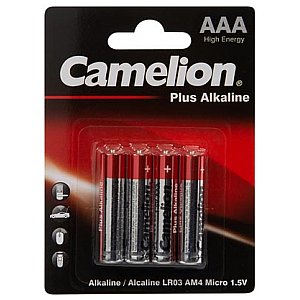 Camelion BATERIE ALKALICZNE AAA / LR3 1.5 V - 1200 mAh (4szt./blister) 1/1