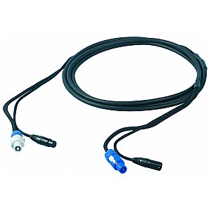 PROEL PH140LU5 kabel Phono z Neutrik XLR 3P + Neutrik „Powercon” 20A - 5m 1/1