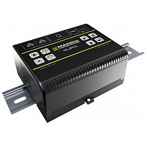MADRIX Aura 2 Zaawansowany rejestrator z kontrolą oświetlenia i samodzielna jednostka odtwarzająca dla 2 odtwarzaczy 1/5