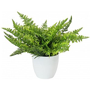 Europalms  Fern bush in pot, 22 leaves, 33cm , Sztuczna roślina 1/2