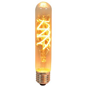 Żarówka dekoracyjna E27 LED 5W ściemnialna ciepła LYYT - podłużna T30 spiral filament 1/4
