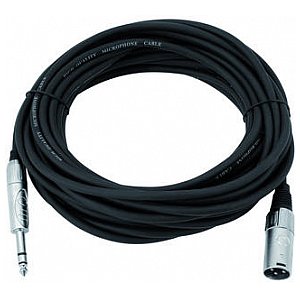 Omnitronic Cable XK-50 XLR-male/ 6,3 plug stere 5m 1/4