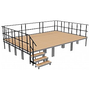 2m ERGOtrend IN 6x4 - Stage Platform Set Indoor 6 x 4 m, podest sceniczny 1/1