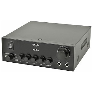 QTX KAD-2 Digital stereo amplifier, wzmacniacz karaoke 1/3