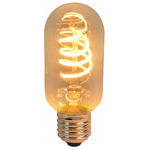 Żarówka dekoracyjna E27 LED 5W ściemnialna ciepła LYYT - podłużna banka T45 spiral filament 1/4