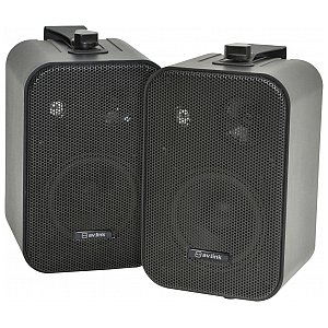 avlink B30-B Głośniki ścienne para Stereo background speakers 30W black 1/1
