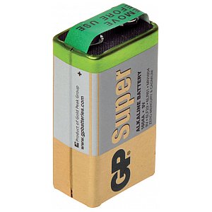 GP Baterie alkaliczne 9V(PP3) 10szt 1/1