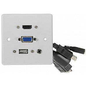 avlink Przyłącze ścienne HDMI+VGA+3.5mm+USB 1/2