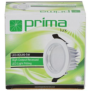 primalux LED-RDL205-30CW LED Lampa sufitowa wpustowa 205mm 30W 2800lm 6000K 1/7