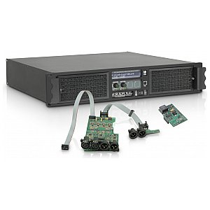RAM Audio W 6000 DSP AES - wzmacniacz mocy PA 2 x 3025 W 2 Ohm 1/5