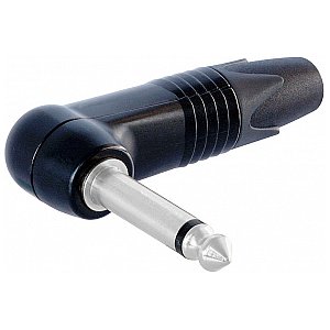 Neutrik NP2RX-BAG - 6.3 mm Angled Jack Plug 2 Pin Mono male, black 1/1
