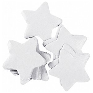 TCM FX Opakowanie konfetti na wagę Metallic Stars (Gwiazdy) 55x55mm, silver , 1kg 1/1