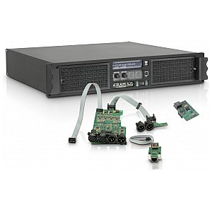RAM Audio W 6000 DSP E AES - wzmacniacz mocy PA 2 x 3025 W 2 Ohm 1/5