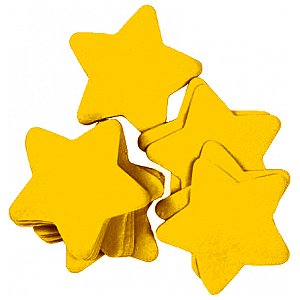 TCM FX Opakowanie konfetti na wagę Metallic Stars (Gwiazdy) 55x55mm, gold, 1kg 1/1