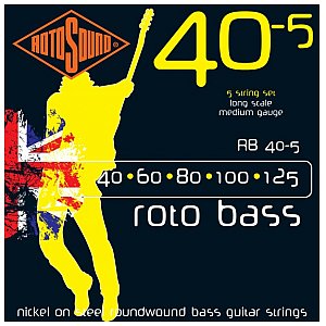 Rotosound Struny gitarowe Roto Bass RB40-5 1/1