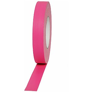 FOS Stage Tape 25mm x 50M Neon Pink Taśma sceniczna 1/4