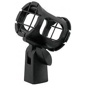 Omnitronic Microphone clamp SLIM-01, black 1/2