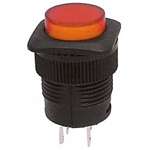 PRZYCISK PUSH-BUTTON SWITCH OFF-ON WITH AMBER LED 1/1