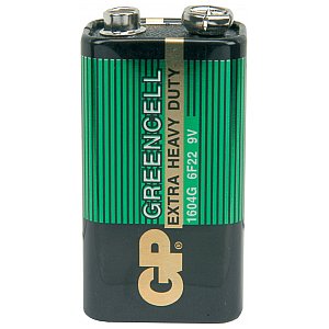 GP Bateria cynkowa Greencell - Zinc chloride PP3 9V 1szt 1/2