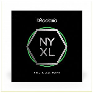 D'Addario NYXLB135, NYXL Nickel Wound Bass Guitar pojedyncza struna, Long Scale, .135 1/1