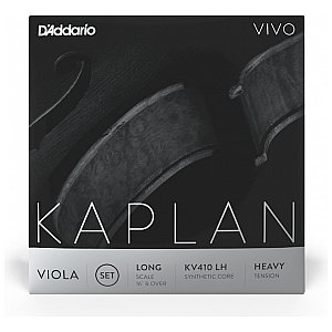 D'Addario Kaplan Vivo Viola Zestaw strun do altówki Long Heavy Tension 1/3