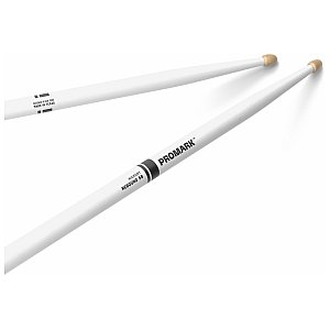 ProMark Rebound 5B Painted Biały Hickory Pałki perkusyjne Acorn Wood Tip 1/5