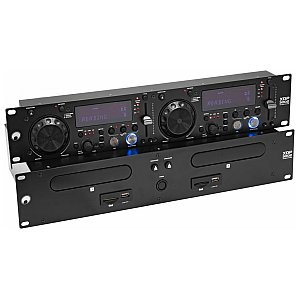 OMNITRONIC XDP-3002 Odtwarzacz podwójny Dual CD/MP3 Player 1/5