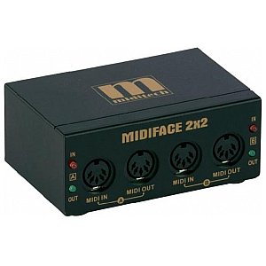 Miditech MIDIFACE 2x2 interfejs MIDI 1/1
