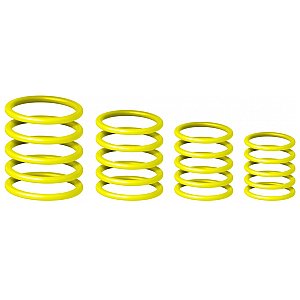 Gravity RP 5555 YEL 1 - pierścienie, Universal Gravity Ring Pack, Sunshine Yellow 1/4
