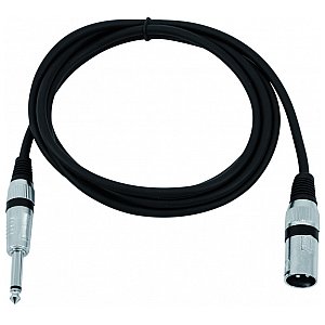 Omnitronic Cable XK-50 XLR-male/ 6,3 plug mono 5m 1/4