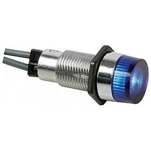Seder Lampka tablicowa sterownicza, kontrolka ROUND 13mm PANEL CONTROL LAMP 220V BLUE 1/2