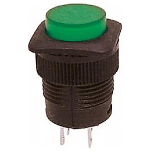PRZYCISK PUSH-BUTTON SWITCH OFF-ON WITH GREEN LED 1/1