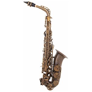 GRASSI GR ACAS300W Eb Saksofon altowy, nielakierowane antyczne wykończenie 1/1