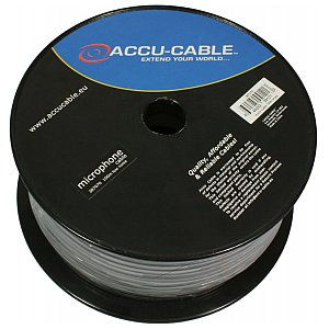 Accu Cable AC-MC / 100R-B Kabel mikrofonowy na rolce 100m czarny 1/1