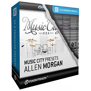 Toontrack Music City Presets - Allen Morgan, zestaw presetów do samplera 1/1