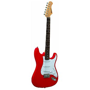 Dimavery ST-203 E-Guitar, Czerwona gitara elektryczna 1/3