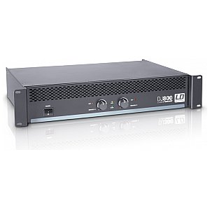 Końcówka mocy, wzmacniacz LD Systems DJ 800 - PA Power Amplifier 2 x 400 W 4 Ohms 1/4