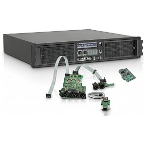 RAM Audio W 9000 DSP E AES - wzmacniacz mocy PA 2 x 4400 W 2 Ohm 1/5