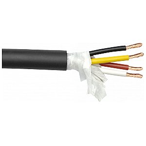 DAP SPK-440 Stage Multi Kabel głośnikowy 4 x 4 mm, 50 m Black jacket 1/1