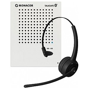 MONACOR TALKSAFE-1 System interkomowy, wersja z bezprzewodową słuchawką 1/7
