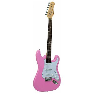 Dimavery ST-203 E-Guitar, pink, gitara elektryczna 1/3