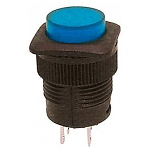 PRZYCISK PUSH-BUTTON SWITCH OFF-(ON) WITH BLUE LED 1/1