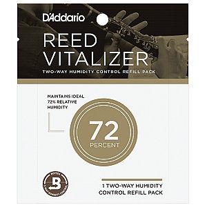 D'Addario Reed Vitalizer Humidity Control - Pojedynczy wkład szt., Wilgotność 72% 1/1