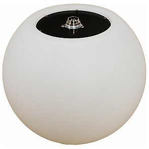 FOS RGB Ball 25 Dynamiczna kula świetlna, biała pleksi, średnica 25 cm, diody RGB 1/3