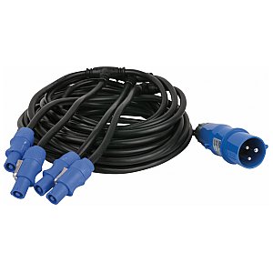 DMT Kabel zasilający CEE - powerCON 12m 4x powerCON out 1/1