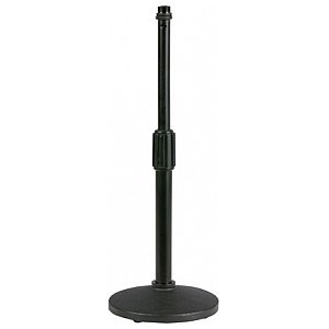 DAP Audio Desk Microphone Stand Straight Adjustable 37cm Black 1/1