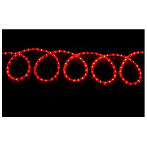 Fluxia LED ROPE LIGHT - 50m Red, wąż świetlny 1/1